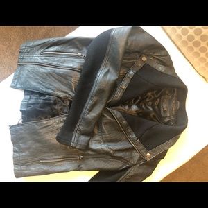 Women’s Leather Jacket - ASOS - size 8 UK